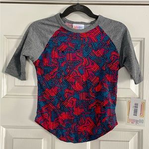LuLaRoe kids size 2 Sloan Tee!
